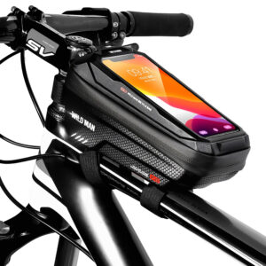 Alforja WILD MAN Porta Celular Impermeable Ultraliviana para MTB y Ruta – X2